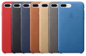 Funda Leather Case Cuero En Caja Para Iphone 7 7 Plus