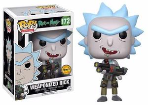Funko Pop Rick And Morty - Rick Chase Con Case Protector