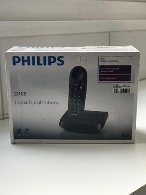 Teléfono Inalámbrico Phillips D100 C/nuevo En Caja Digital