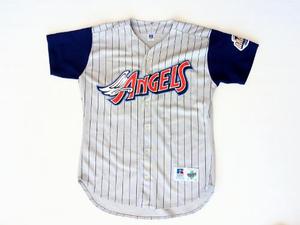 Camiseta Casaca Baseball Softbol Angels Talle 44