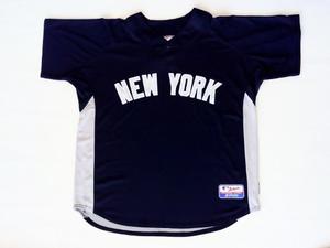 Camiseta Casaca Baseball Softbol New York Marca Majestic