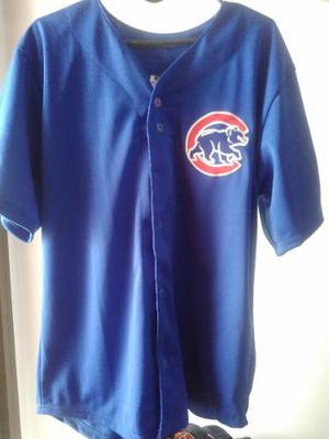 Casaca Camiseta Beisbol Chicago Cubs (visitante) Xl.