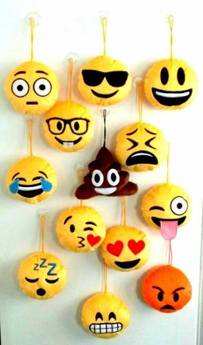 Colgantes Emoji Whatsapp Micropeluche Con Sopapa 1º Calidad