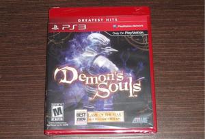Demons Souls PS3 Físico Game Of The Year No Canje