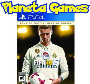 Fifa Soccer 18 Ronaldo Edition Playstation Ps4 Fisicos Caja