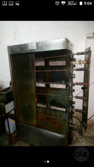 Horno spiedo 24 pollos