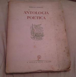 LIBRO ANTOLOGIA POETICA -EDICION 