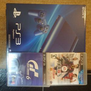 PS3 Slim 250Gb + 5 juegos