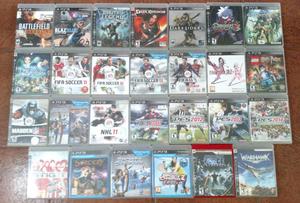 VENDO LOTE COMPLETO O POR SEPARADO JUEGOS PS3