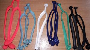 tiras para ojotas en pvc