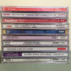 10 CD's de Música Sacra Bellísimos (misas,Te Deum,arias,