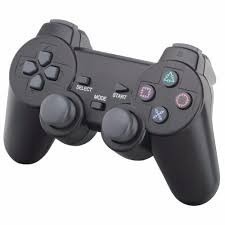 Combo De 2 Joystick Inalam Play2 Ps2 +memory Card Oferta