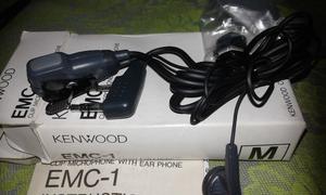 Microfono con auricular y clip corbatero, Kendwood EMC-1