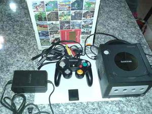 Nintendo Gamecube + Memoria + Cables + Joystick + Juegos