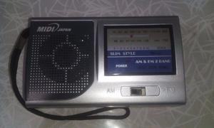 Radio de bolsillo Midi JAPON, Unicas en el pais !, Nuevas en