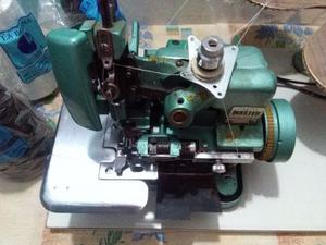 maquina coser overlock tres hilos como nueva