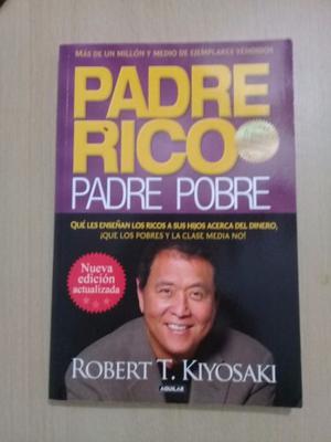 vendo libro PADRE RICO PADRE POBRE