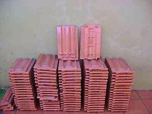vendo  tejas francesas esmaltadas 100 m2