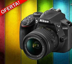 Cámara Nikon D Kit  Mp Full Hd Garant 3 Mes