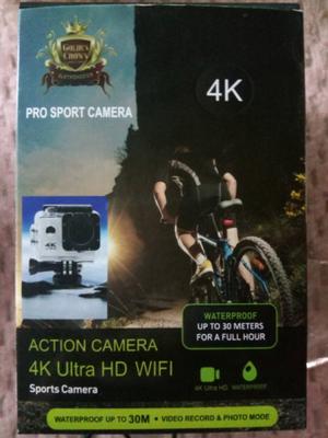Cámara pro sport 4k ULTRA HD WIFI
