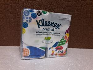 Kleenex original pack x 4. 10 unidadescada uno