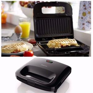 Sandwichera Philips Panini Maker Hd Antiadherente 820w