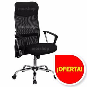 Sillon Ejecutivo Gerencial Respaldo Alto Tela Mesh Oficina