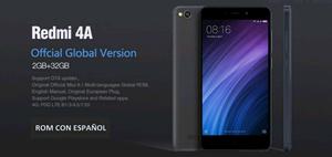 Xiaomi redmi 4A 32gb 2gb ram global 4g nuevo libre original