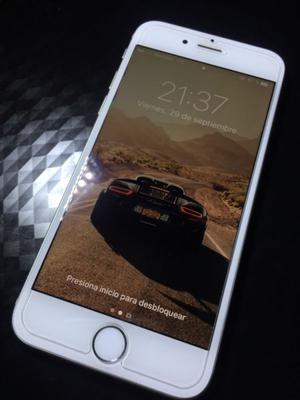 iPhone 6 64gb silver completo solo para Movistar