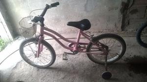 vendo bicicleta rosa