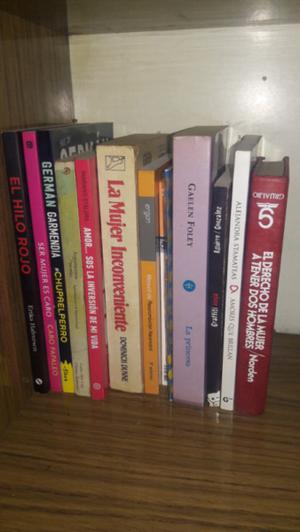 Libros lote 12 unid