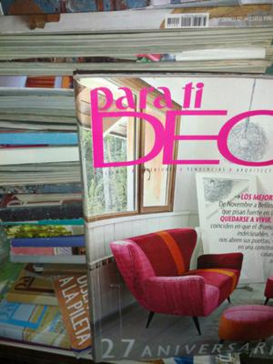 Lote de revistas Para Ti (deco)