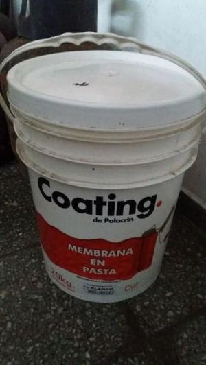 Polacrin Coating Membrana En Pasta X 20 Kg Blanco