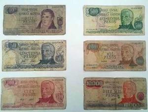 Billetes Argentinos Antiguos. El Mejor Precio De Merc. Libre