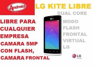 LIQUIDO LG KITE LIBRE PARA CUALQUIER EMPRESA CAMARA 5M CON