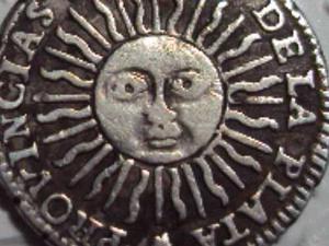 Moneda Argen 1 Sol. Provincias Del Rio De La Plata..