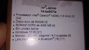 Notebook laptop hp