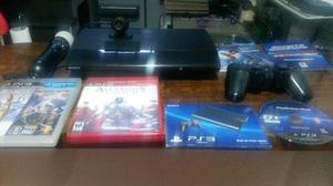 Play Station 3 Impecable 500 Gb Kit Movie Con Poco Uso.