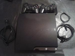 Ps 3 + Cables + 2 Controles