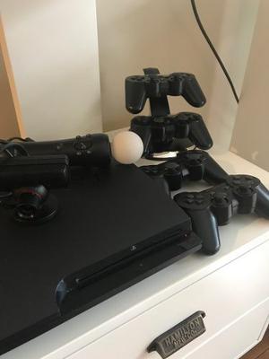 Ps3 +4 Controles+juegos