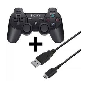 Sony Dual Shock 3 Joystick Ps3 En Blister + Cable Mini Usb