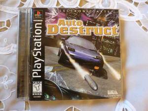 Auto Destruct Ps1 Psx Original U.s.a