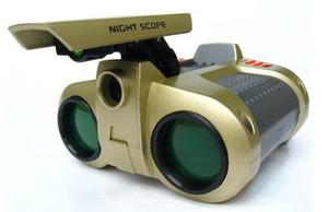 Binocular 4x30 Simulación Visión Noctura Para Niños