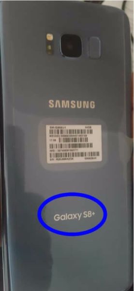 SAMSUNG S8 PLUS 64GB Coral Blue