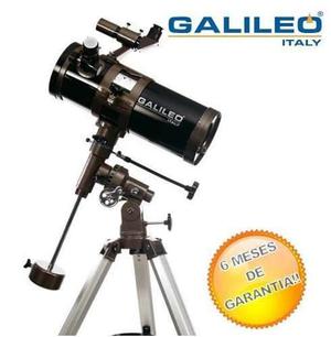 Telescopio Reflector Galileo Fx114eq Ecuatorial 750x *