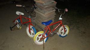 2 Bicicletas rodado12