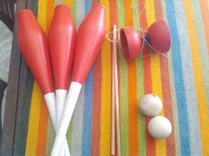 CLAVAS, DIABOLO Y PELOTAS DE MALABARES¡¡