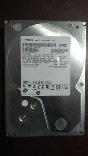 Disco Rigido Hitachi 1T con defecto