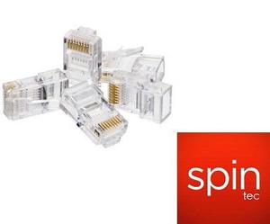 Ficha Rj45 - Pack X 10 Unidades