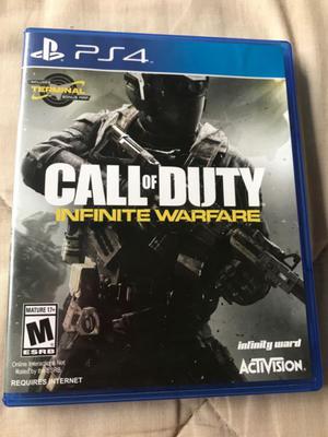 ¡JUEGO FÍSICO CALL OF DUTY INFINITE WARFARE PARA PS4!